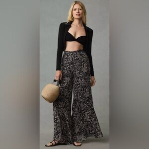 Anthropologie Florence Balducci Size 6 Flowy Wide-Leg Pants